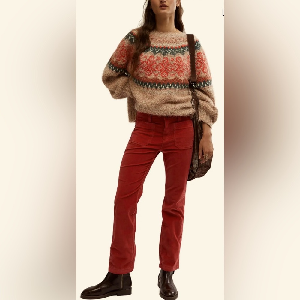 Free People High Time Kick Flare Pants